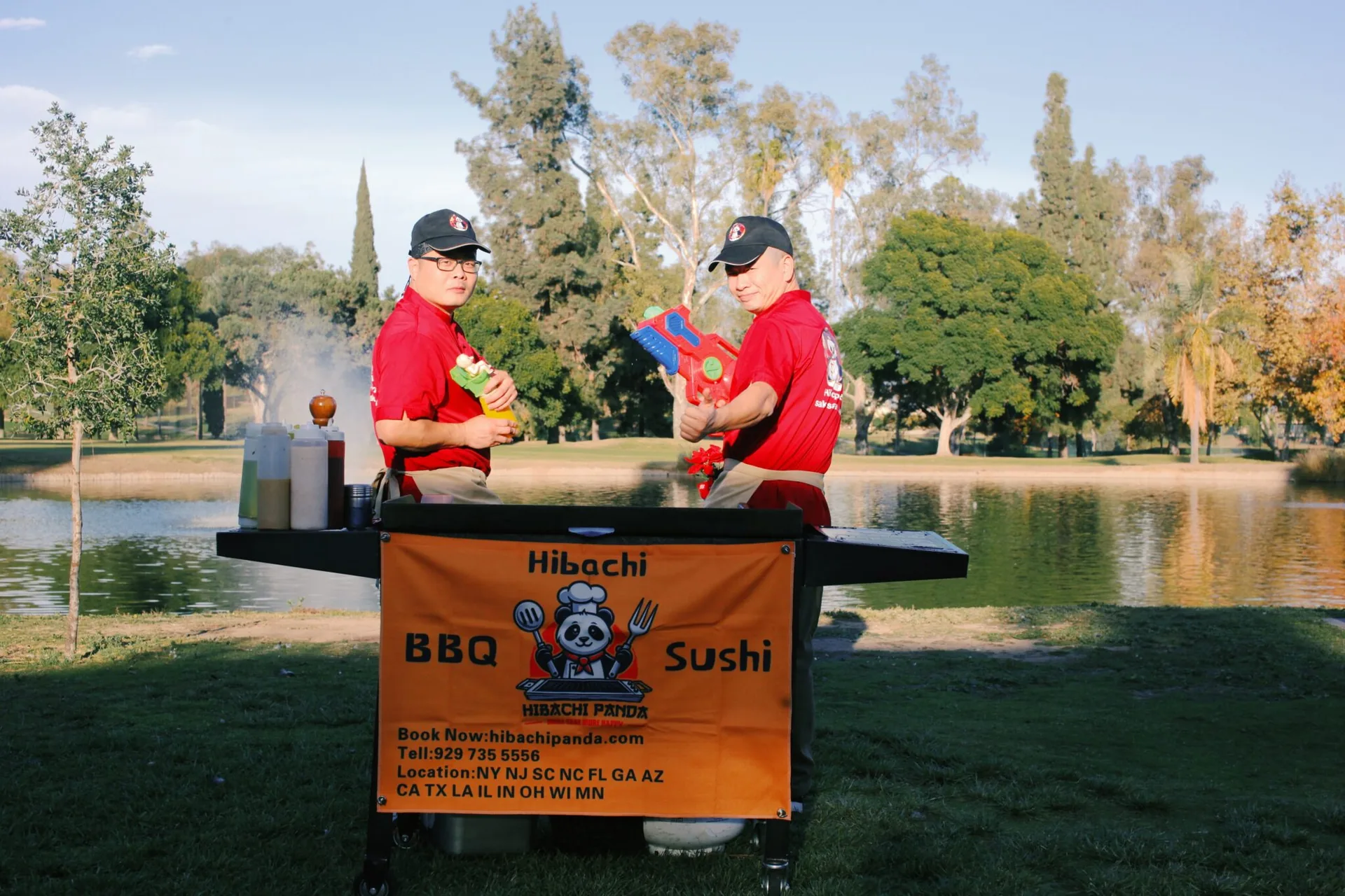 Hibachi Panda private chef experience in United States